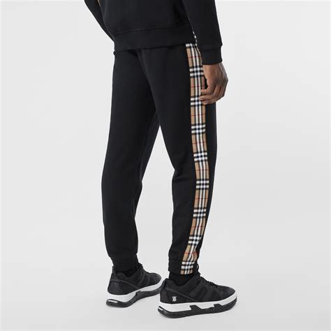 burberry retro jogger|Burberry print pants men's.